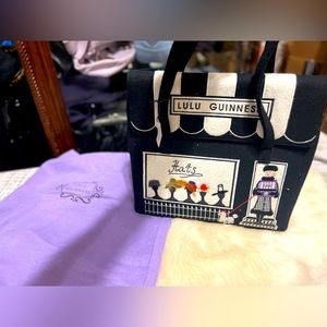 Vintage Lulu Guinness “Hat Shoppe” handbag